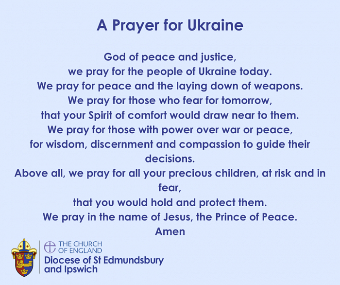 A Prayer For Ukraine