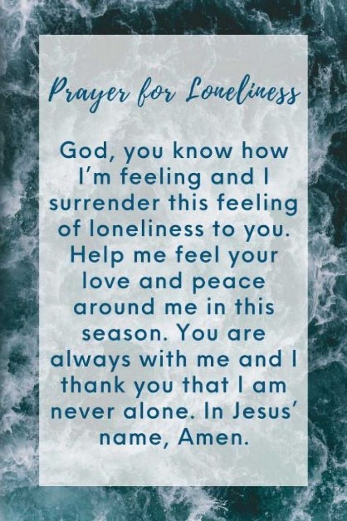 A Prayer For Loneliness